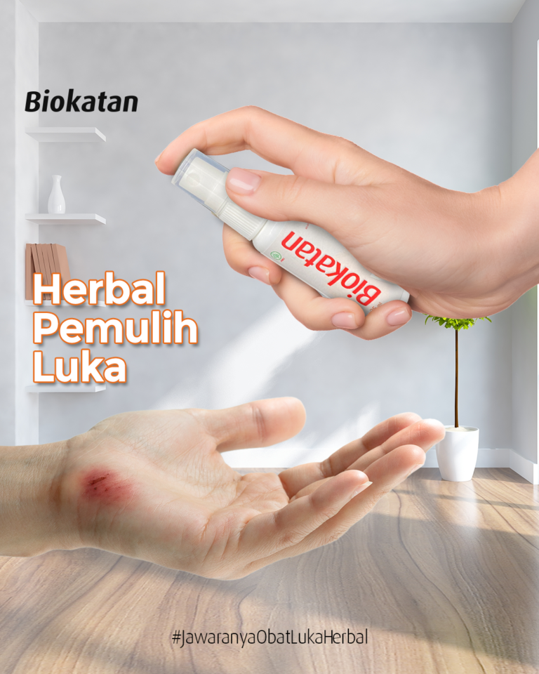 Biokatan k=kemasan putih untuk luka dan penyakit kulit ringan