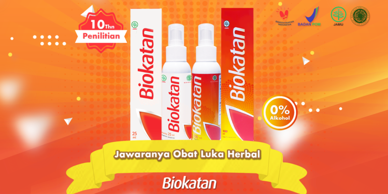 Biokatan mengobati luka secara holistik